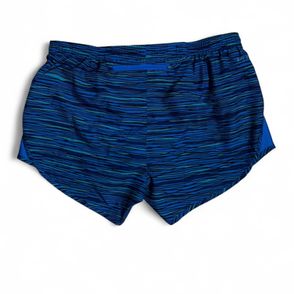 Nike Dri-FIT Rival 3" Printed Running Shorts Blue Wave Pattern Small 723944-435 - Picture 6 of 9